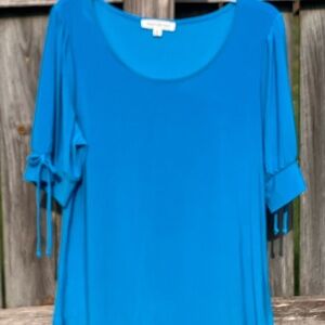 PerSeption Concept Vibrant Blue Blouse